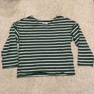 Madewell long sleeve top.